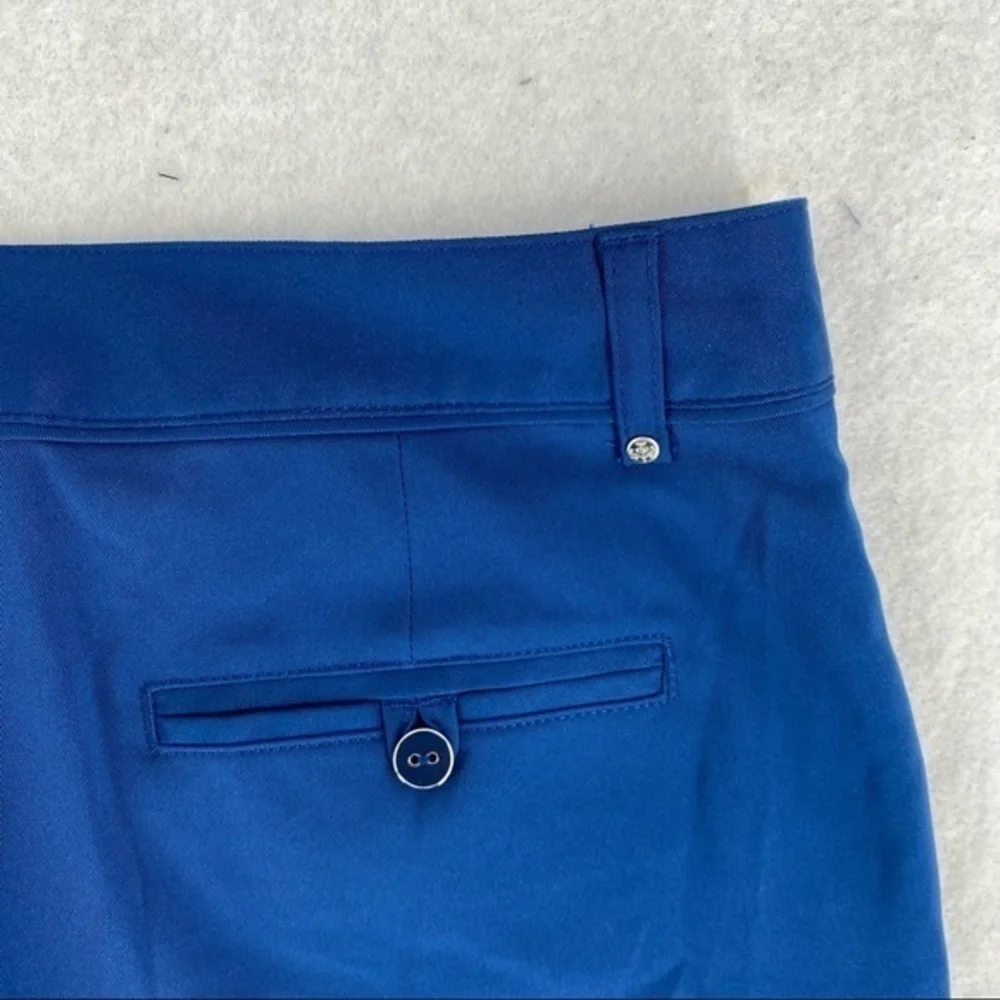 Lady Hagen‎ Flat Front Lightweight Stretch Midi Shorts Performance Wear Size 4